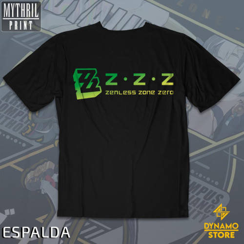 Dialyn - Zenless Zone Zero - Polera Holográfica - MYTHRIL PRINT