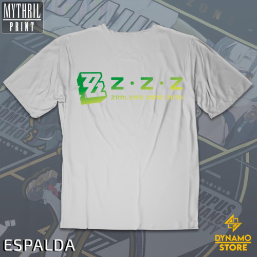 Dialyn - Zenless Zone Zero - Polera Holográfica - MYTHRIL PRINT