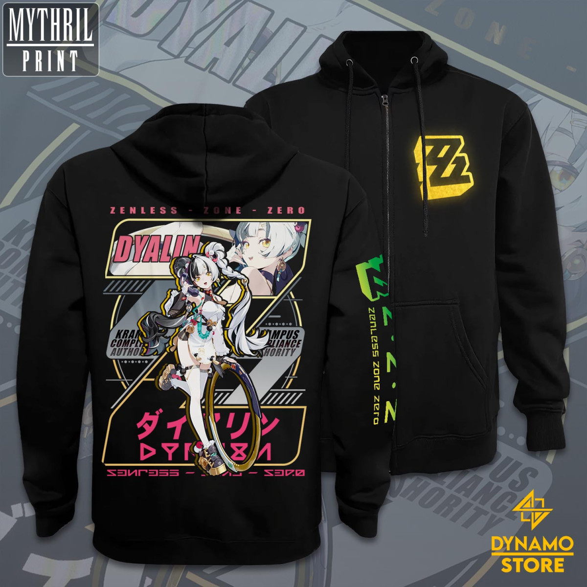 Dialyn - Zenless Zone Zero - Poleron - MYTHRIL PRINT