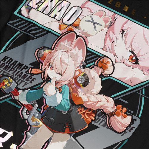 Zhao - Zenless Zone Zero - Polera Holográfica - MYTHRIL PRINT