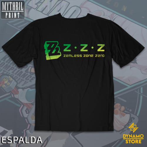 Zhao - Zenless Zone Zero - Polera Holográfica - MYTHRIL PRINT