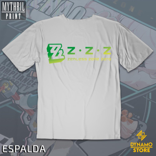 Zhao - Zenless Zone Zero - Polera Holográfica - MYTHRIL PRINT