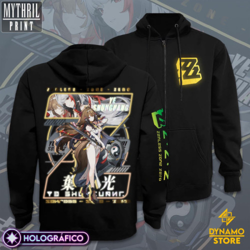 Ye Shunguang - Zenless Zone Zero - Poleron Holográfica - MYTHRIL PRINT