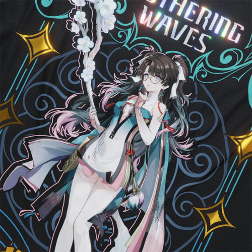 Zhezhi - Wuthering Waves - Polera Holográfica - MYTHRIL PRINT