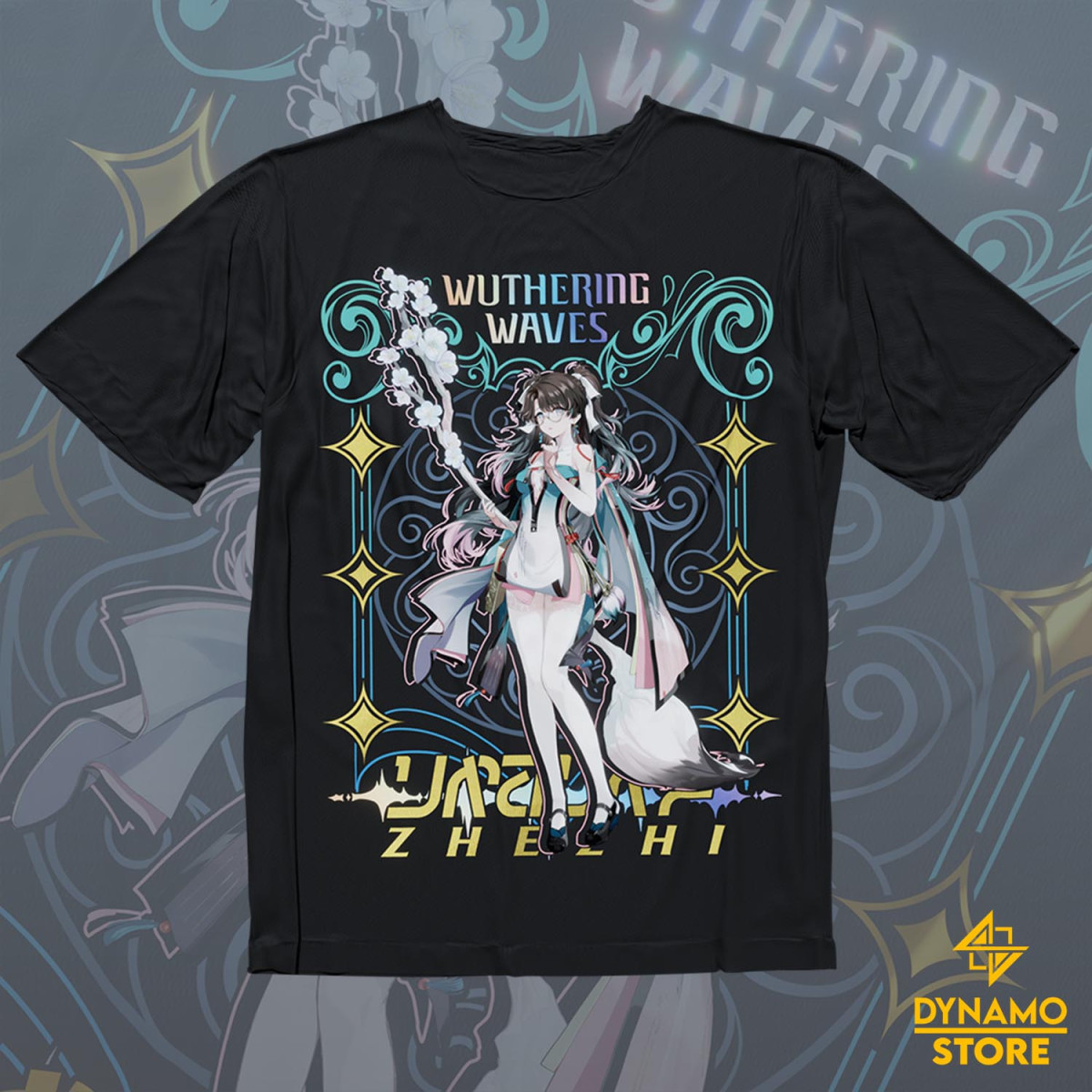 Zhezhi - Wuthering Waves - Polera - MYTHRIL PRINT