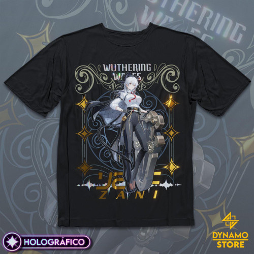 Zani - Wuthering Waves - Polera Holográfica - MYTHRIL PRINT
