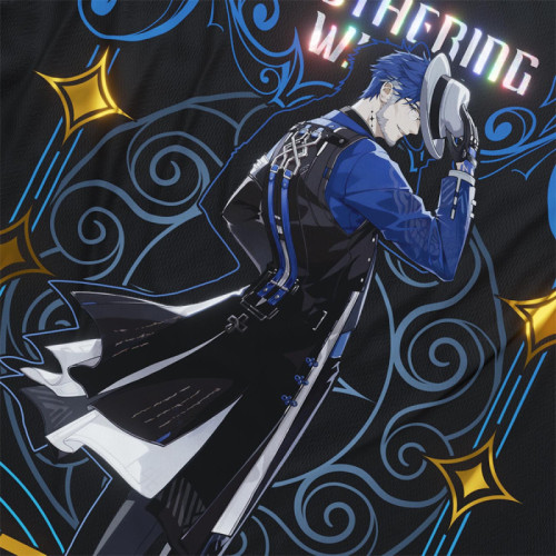 Yuanwu - Wuthering Waves - Polera Holográfica - MYTHRIL PRINT