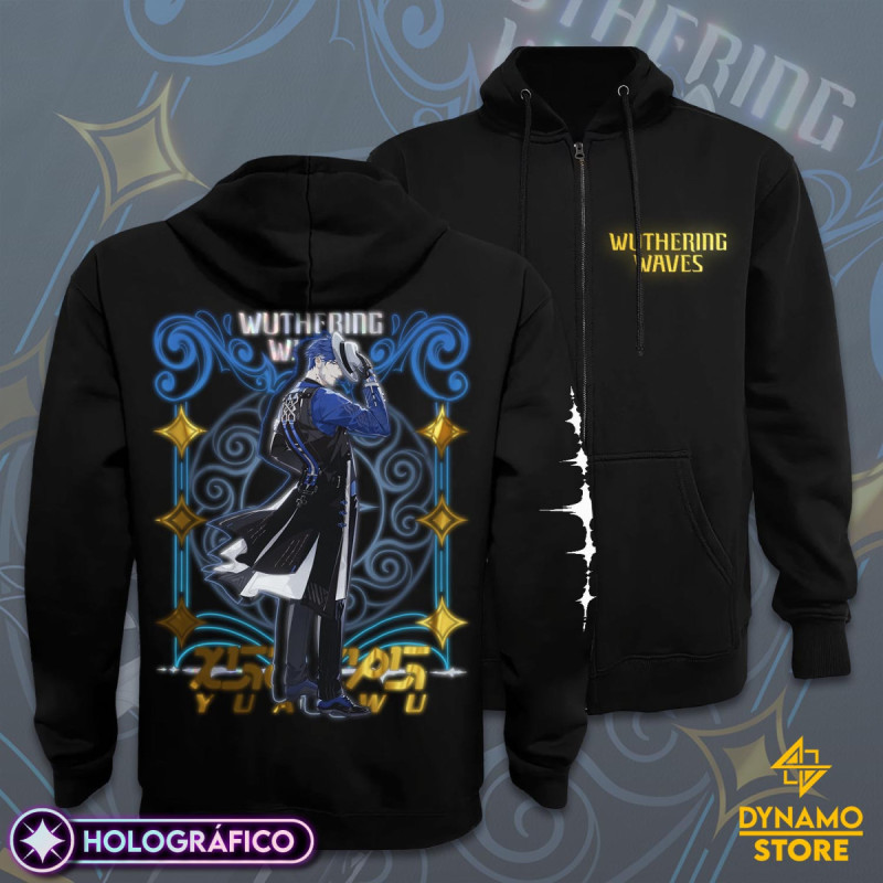 Yuanwu - Wuthering Waves - Poleron Holográfica - MYTHRIL PRINT
