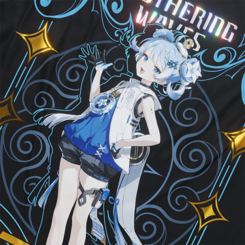 Youhu - Wuthering Waves - Polera Holográfica - MYTHRIL PRINT