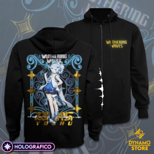 Youhu - Wuthering Waves - Poleron Holográfica - MYTHRIL PRINT