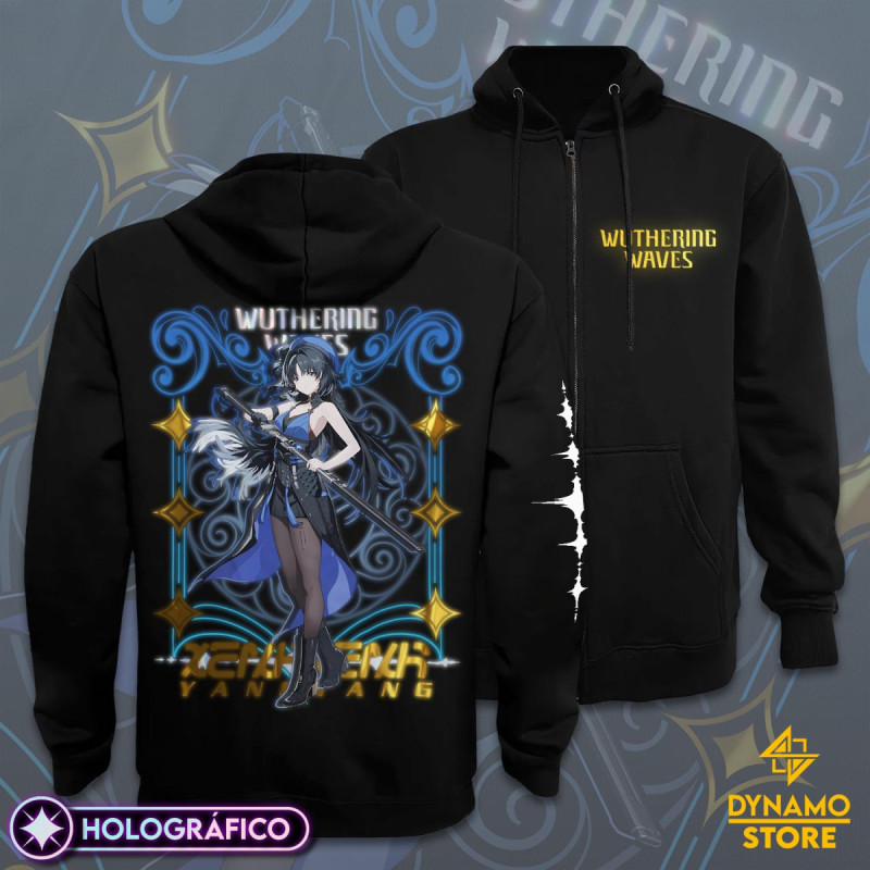 Yangyang- Wuthering Waves - Poleron Holográfica - MYTHRIL PRINT