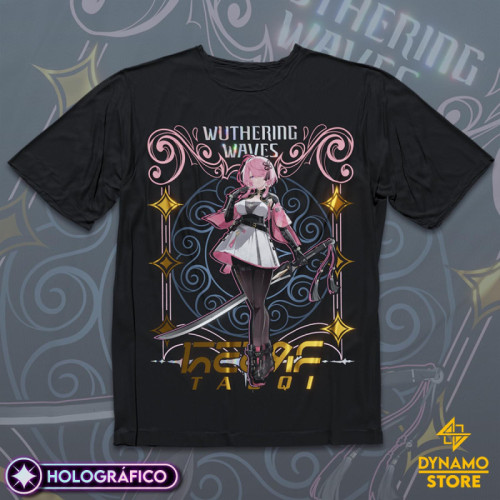 Taoqi - Wuthering Waves - Polera Holográfica - MYTHRIL PRINT