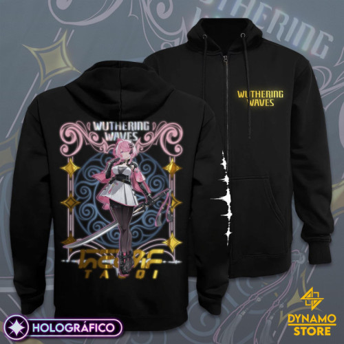 Taoqi - Wuthering Waves - Poleron Holográfica - MYTHRIL PRINT