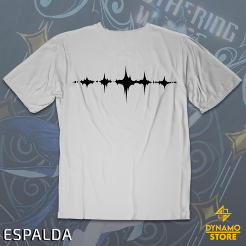 Shorekeeper - Wuthering Waves - Polera Holográfica - MYTHRIL PRINT