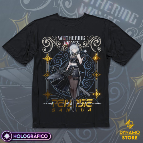 Sanhua - Wuthering Waves - Polera Holográfica - MYTHRIL PRINT