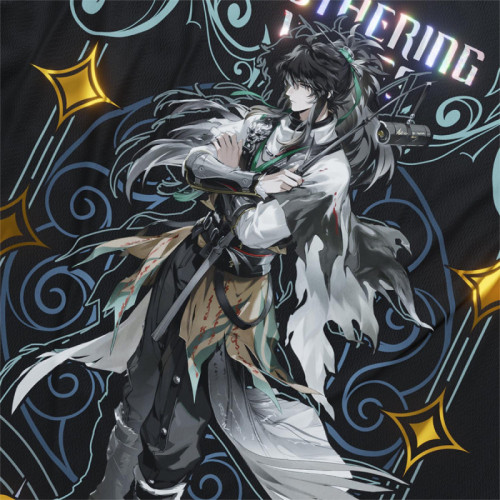 Qiuyuan - Wuthering Waves - Polera Holográfica - MYTHRIL PRINT