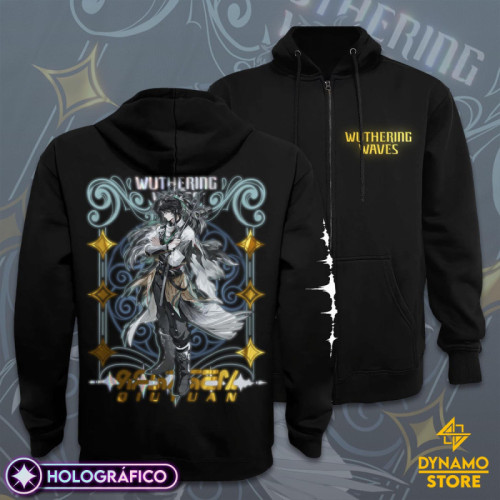 Qiuyuan - Wuthering Waves - Poleron Holográfica - MYTHRIL PRINT