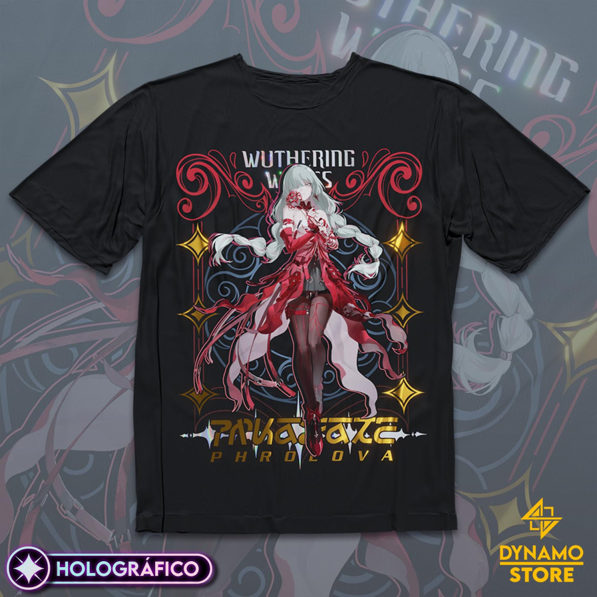 Phrolova - Wuthering Waves - Polera Holográfica - MYTHRIL PRINT