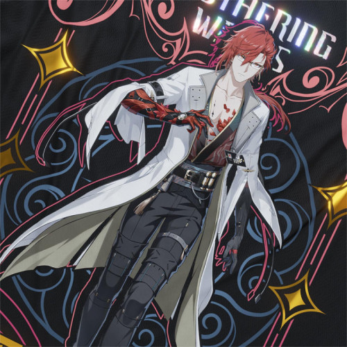 Mortefi - Wuthering Waves - Polera Holográfica - MYTHRIL PRINT