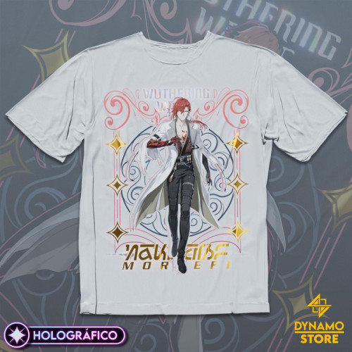 Mortefi - Wuthering Waves - Polera Holográfica - MYTHRIL PRINT