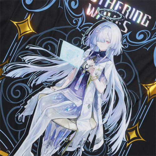 Monrye - Wuthering Waves - Polera Holográfica - MYTHRIL PRINT