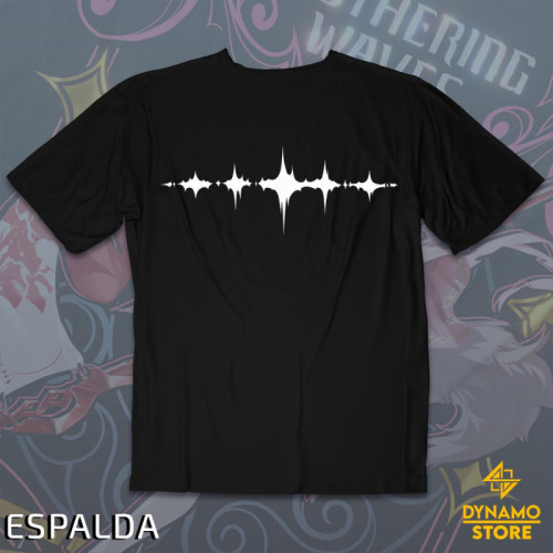 Lupa - Wuthering Waves - Polera Holográfica - MYTHRIL PRINT