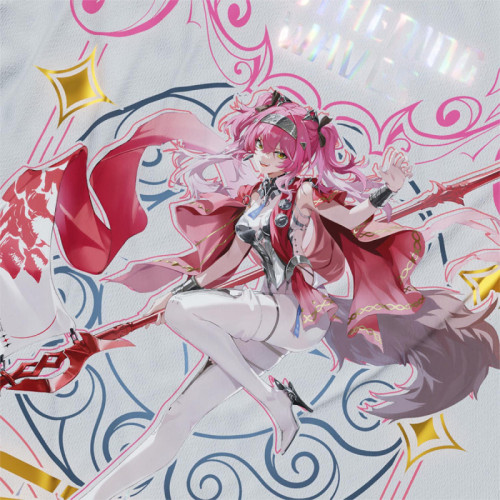 Lupa - Wuthering Waves - Polera Holográfica - MYTHRIL PRINT