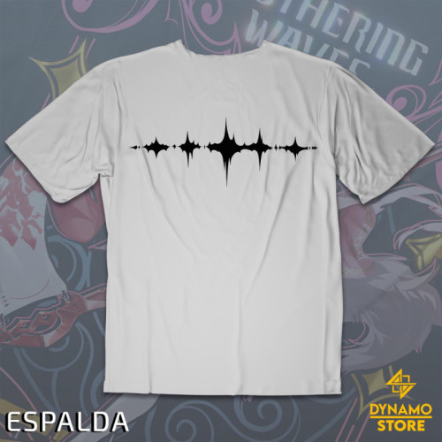 Lupa - Wuthering Waves - Polera Holográfica - MYTHRIL PRINT