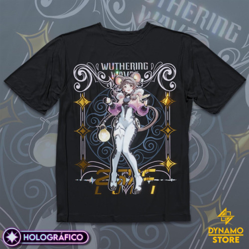 Lumi - Wuthering Waves - Polera Holográfica - MYTHRIL PRINT