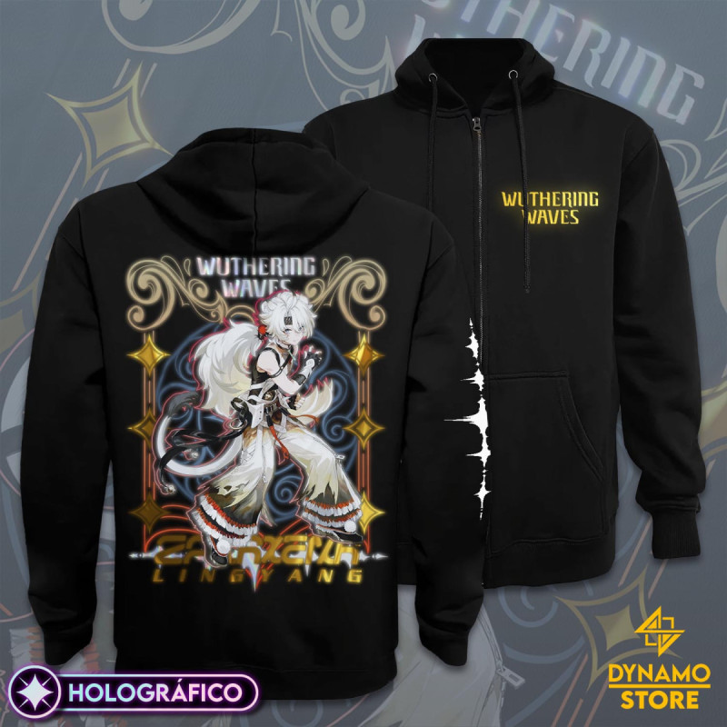 Lingyang - Wuthering Waves - Poleron Holográfica - MYTHRIL PRINT