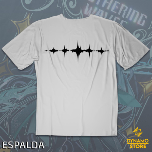 Jiyan - Wuthering Waves - Polera Holográfica - MYTHRIL PRINT