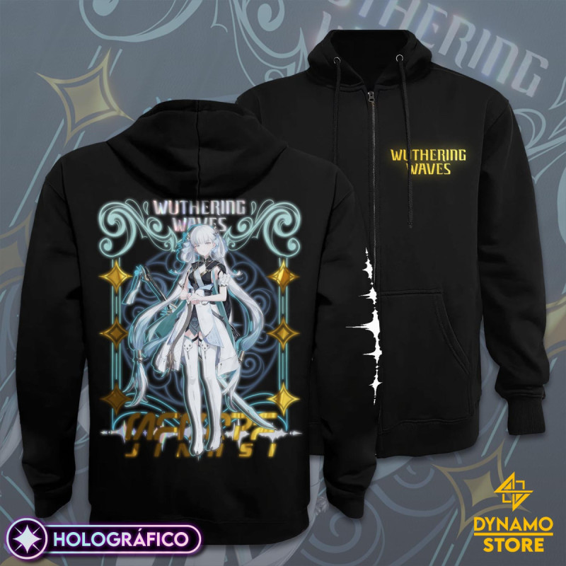 Jinhsi - Wuthering Waves - Poleron Holográfica - MYTHRIL PRINT