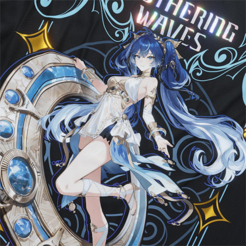 Iuno - Wuthering Waves - Polera Holográfica - MYTHRIL PRINT