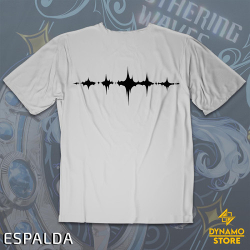 Iuno - Wuthering Waves - Polera Holográfica - MYTHRIL PRINT