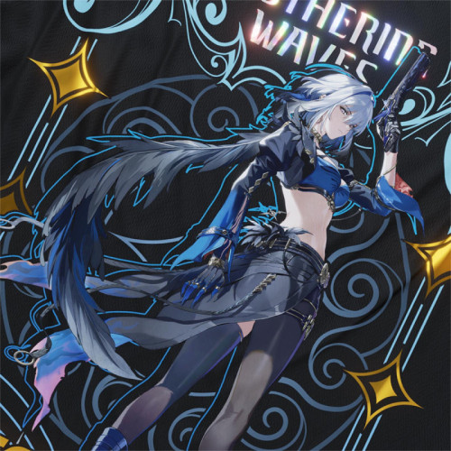 Galbrena - Wuthering Waves - Polera Holográfica - MYTHRIL PRINT