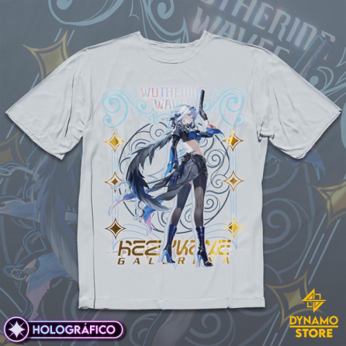 Galbrena - Wuthering Waves - Polera Holográfica - MYTHRIL PRINT