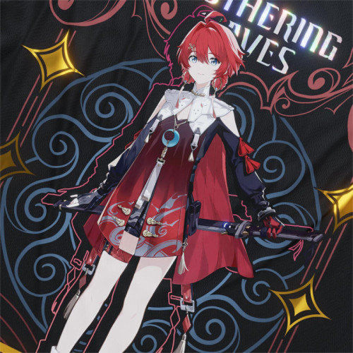 Danjin - Wuthering Waves - Polera Holográfica - MYTHRIL PRINT