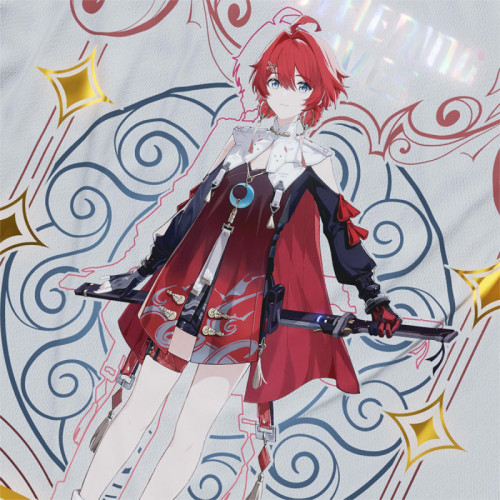 Danjin - Wuthering Waves - Polera Holográfica - MYTHRIL PRINT