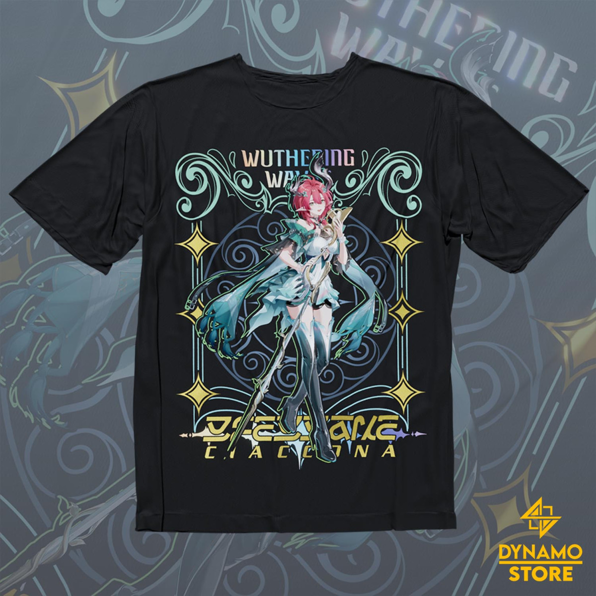 Ciaccona  - Wuthering Waves - Polera - MYTHRIL PRINT