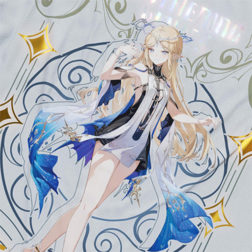 Cartethya - Wuthering Waves - Polera Holográfica - MYTHRIL PRINT