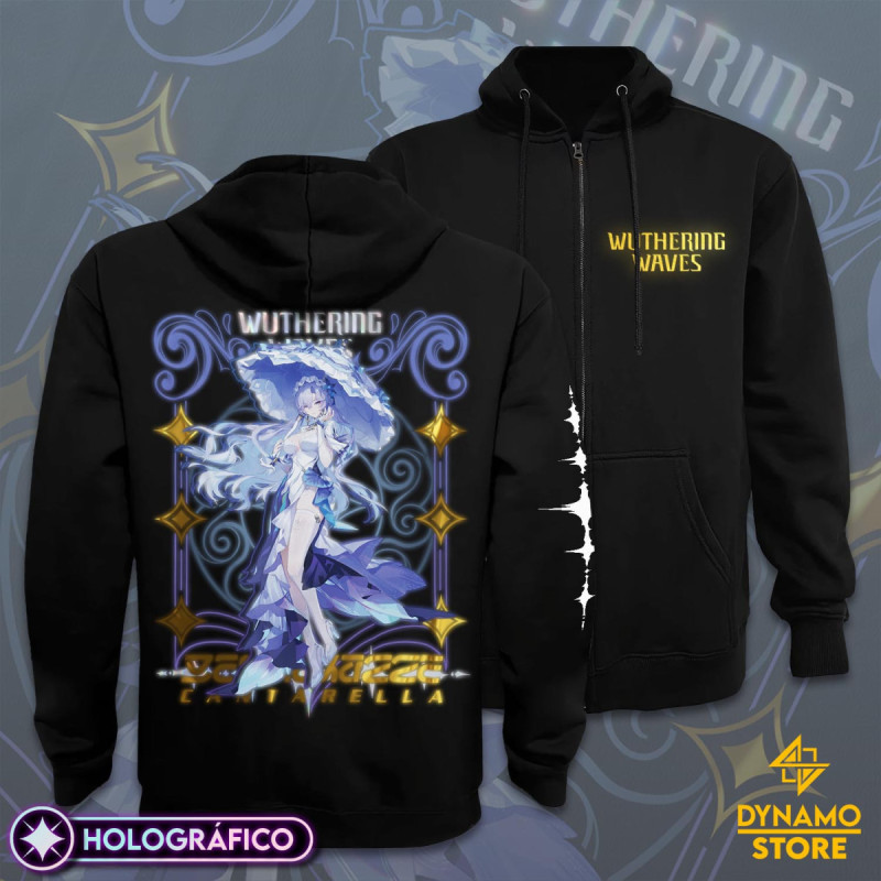 Cantarella - Wuthering Waves - Poleron Holográfica - MYTHRIL PRINT