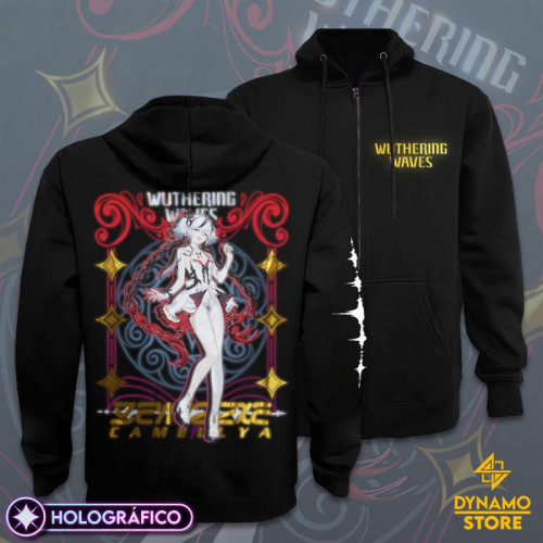 Camellya - Wuthering Waves - Poleron Holográfica - MYTHRIL PRINT