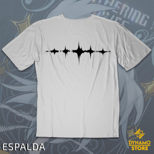 Baizhi - Wuthering Waves - Polera Holográfica - MYTHRIL PRINT