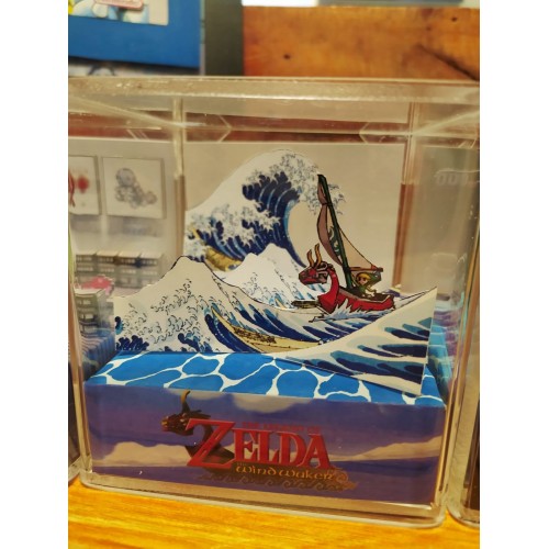 The Legend of Zelda Wind Waker Kanagawa - Diorama Cube