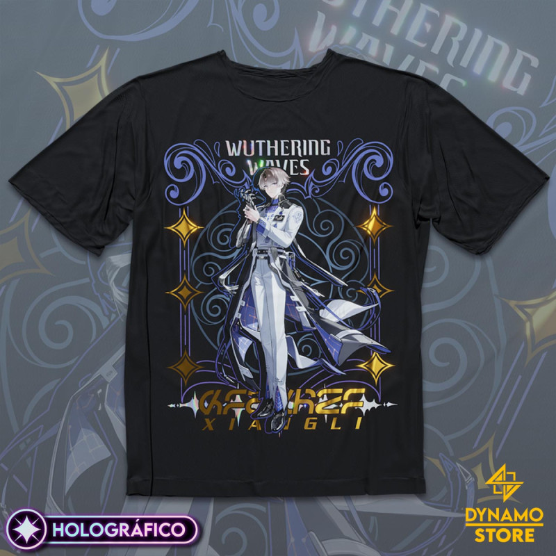 Xiangli - Wuthering Waves - Polera Holográfica - MYTHRIL PRINT