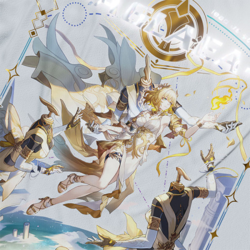 Aglaea - Honkai Star Rail - Polera Holográfica - MYTHRIL PRINT