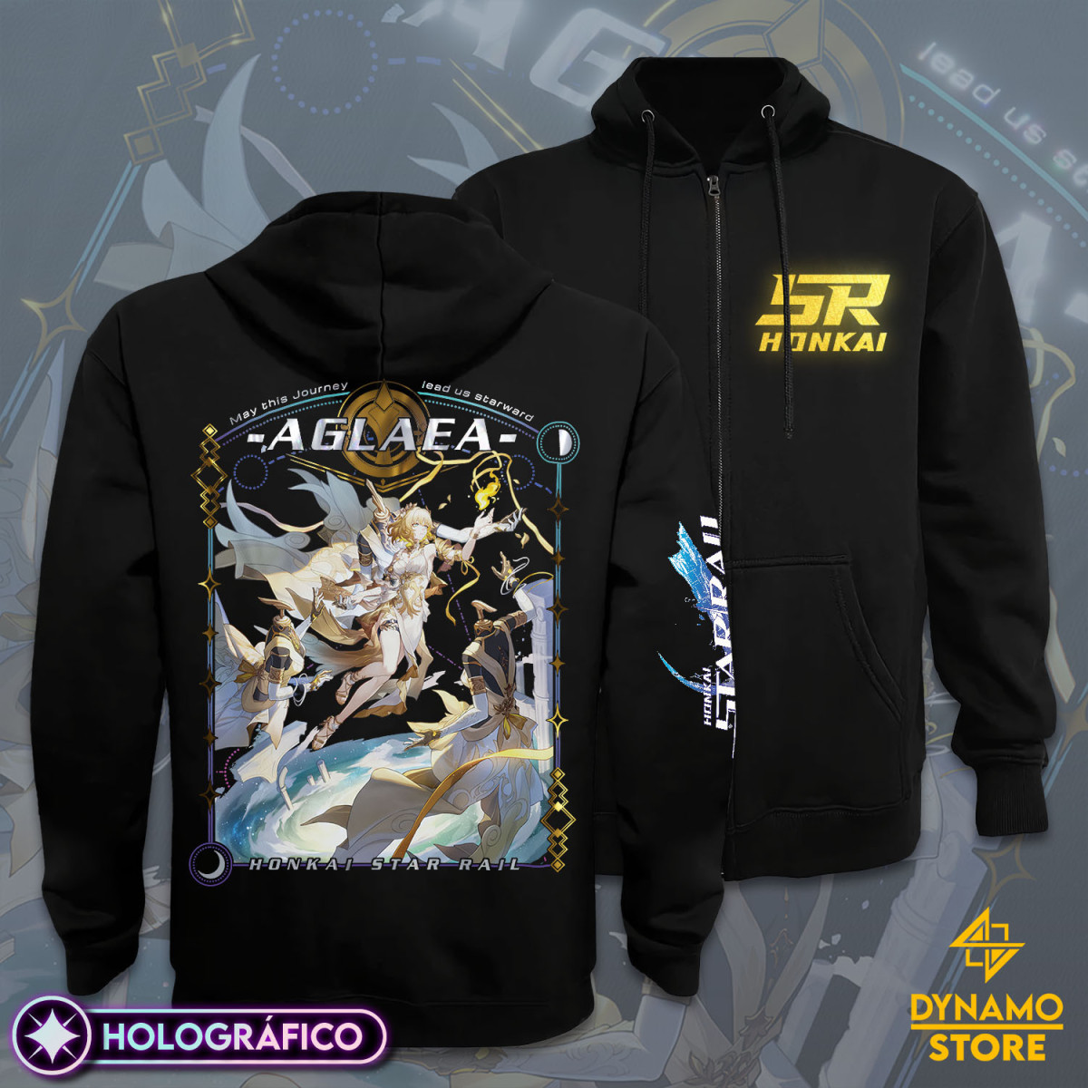 Aglaea - Honkai Star Rail - Poleron Holográfica - MYTHRIL PRINT