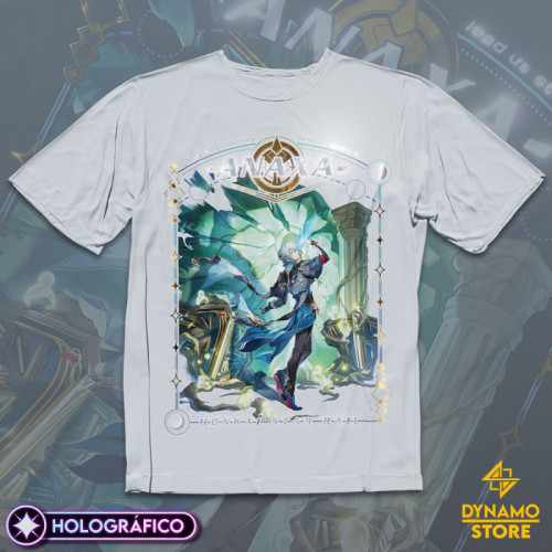 Anaxa - Honkai Star Rail - Polera Holográfica - MYTHRIL PRINT