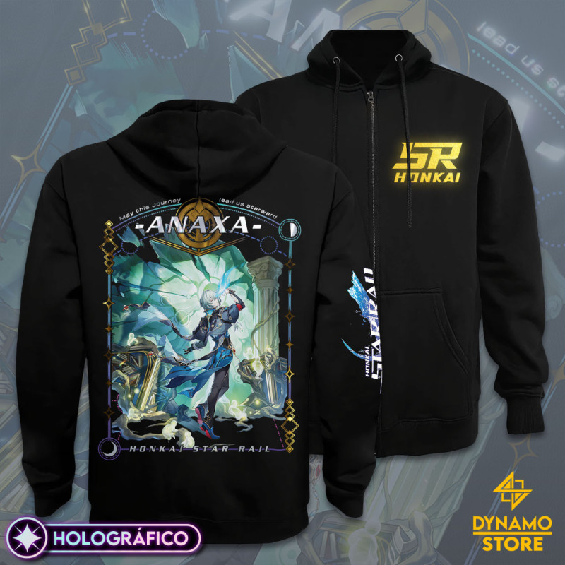 Anaxa - Honkai Star Rail - Poleron Holográfica - MYTHRIL PRINT