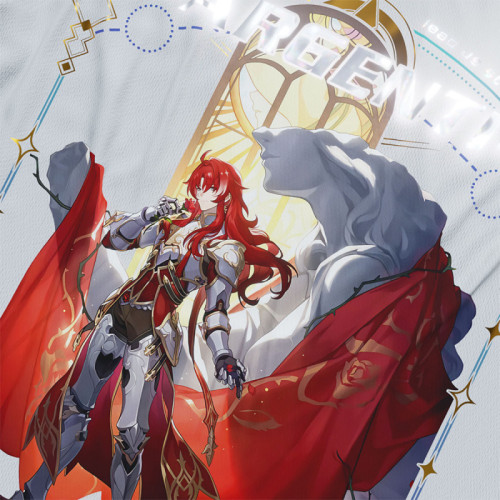 Argenti - Honkai Star Rail - Polera Holográfica - MYTHRIL PRINT